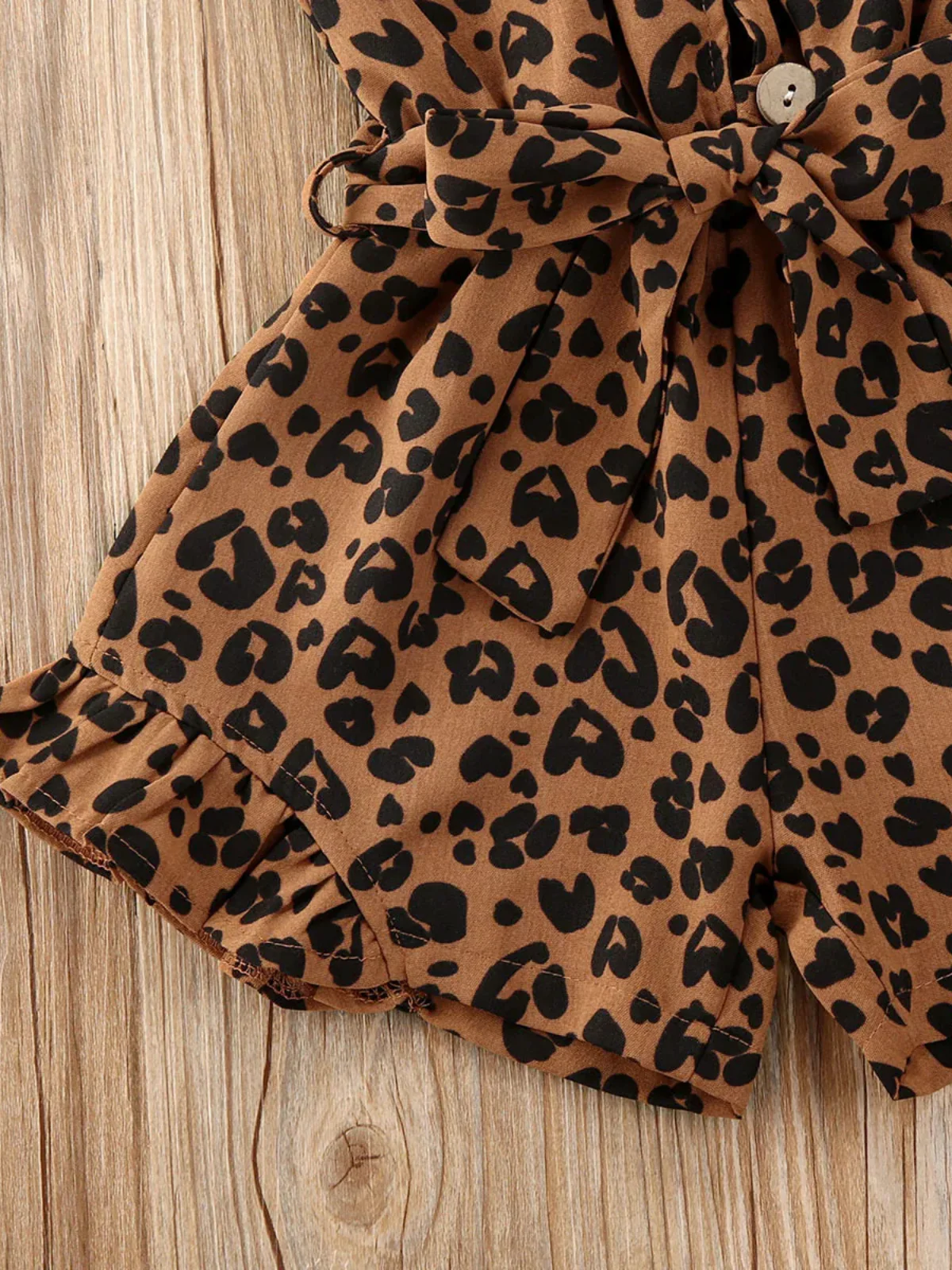 Wild & Cute Leopard Print Sleeveless Romper - Image 10