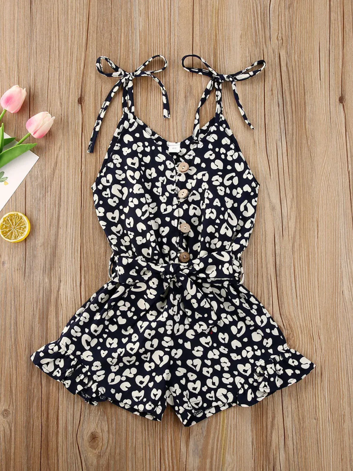 Wild & Cute Leopard Print Sleeveless Romper - Image 12