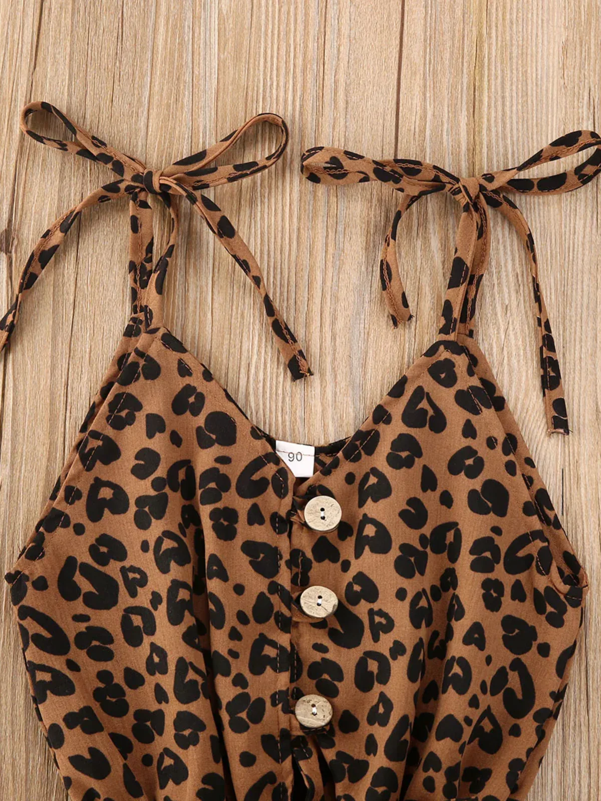 Wild & Cute Leopard Print Sleeveless Romper - Image 9