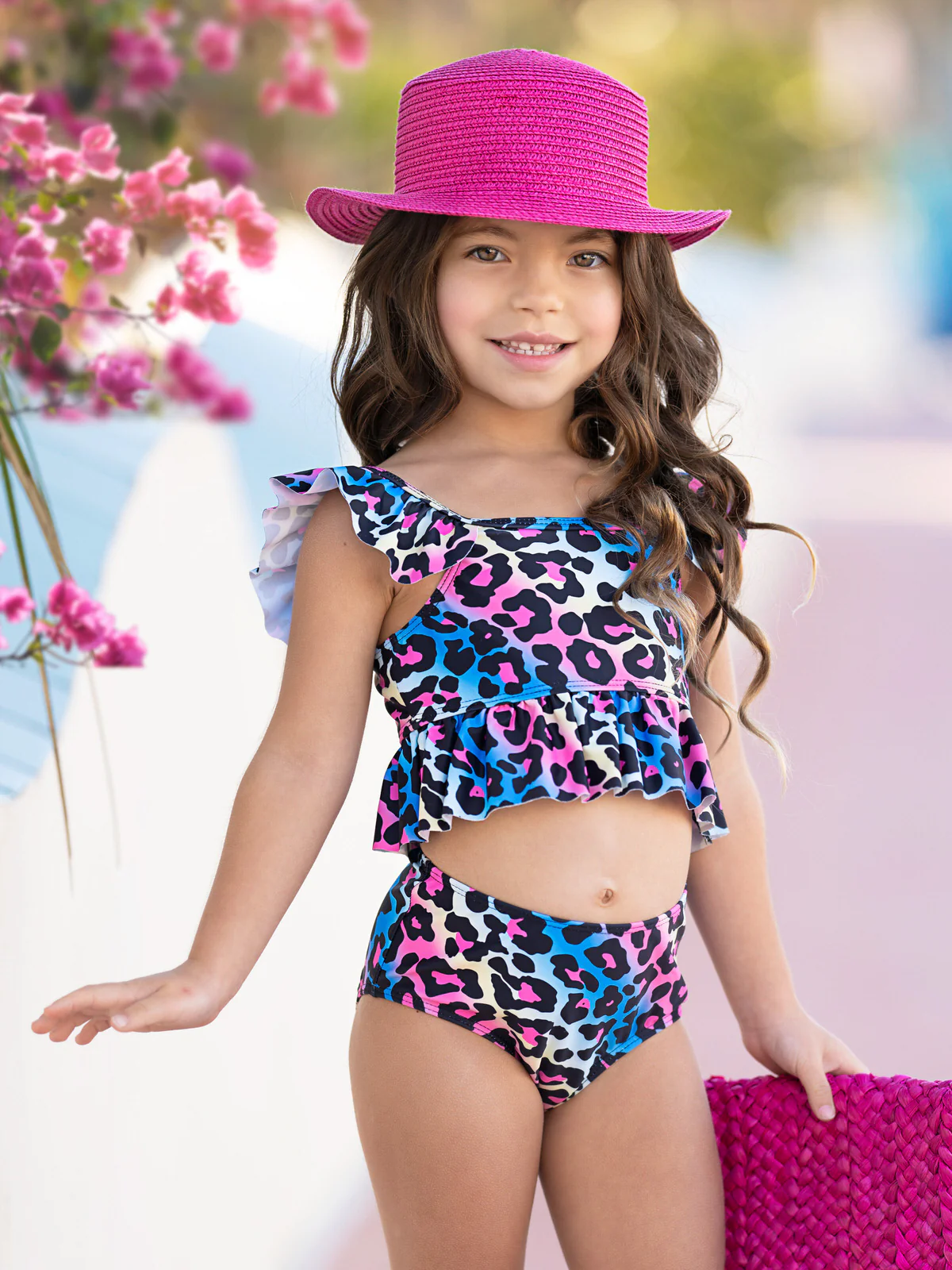 Wild Waves Leopard Two-Piece Swimsuit - Image 2