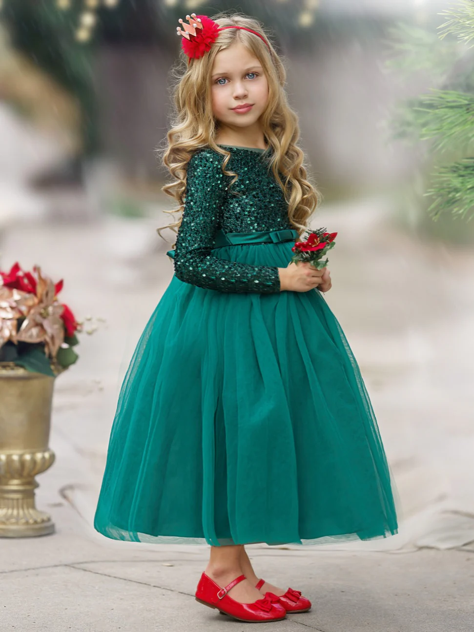 Winter Shining Star Maxi Dress - Image 5