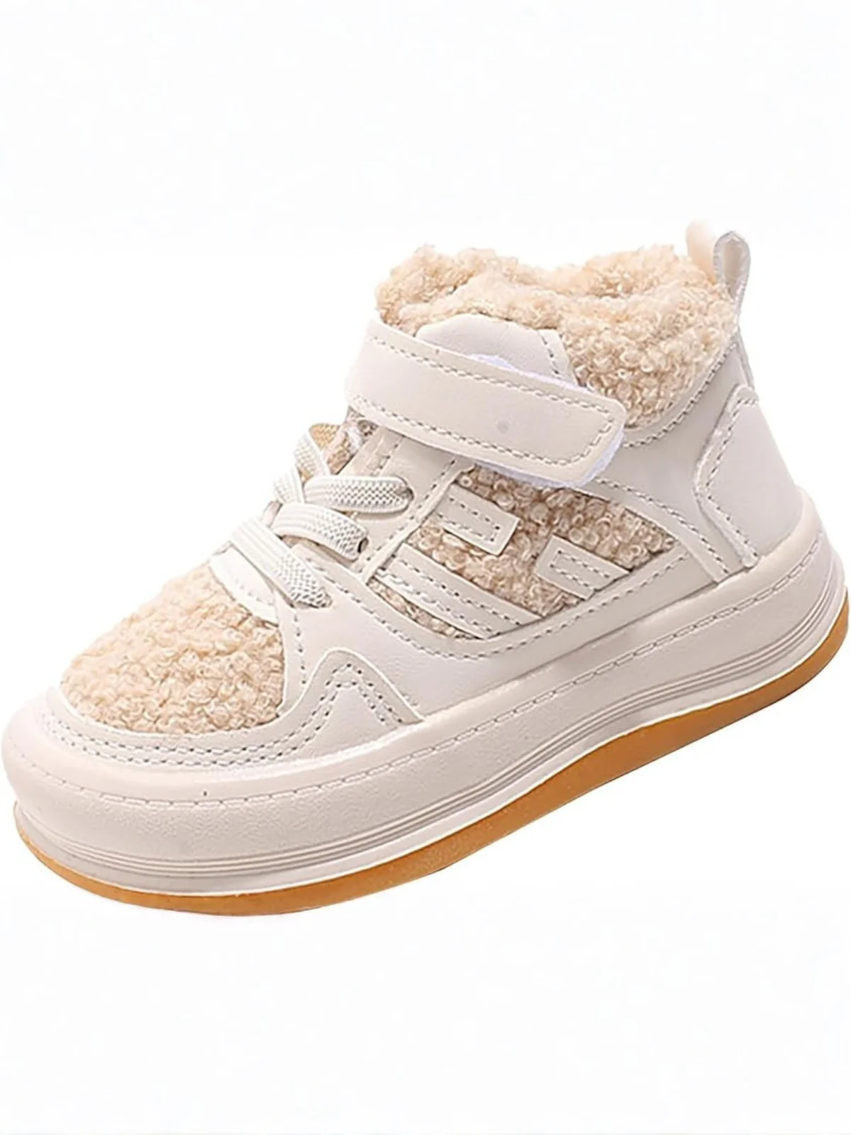Oh-So-Snuggly Shearling Sneakers By Liv and Mia - Image 6