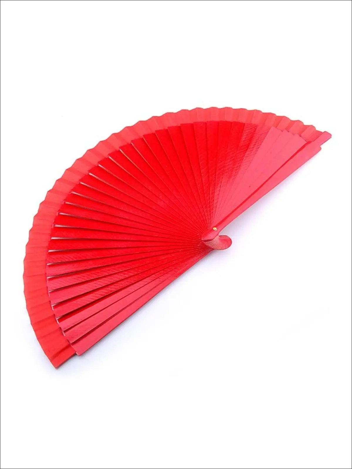 Girls Wooden Spanish Flamenco Dance Fan - Image 3