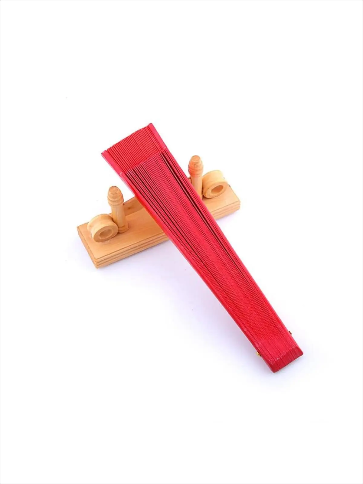 Girls Wooden Spanish Flamenco Dance Fan - Image 5